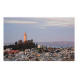 Coit Turm am Sonnenuntergang Fotografie