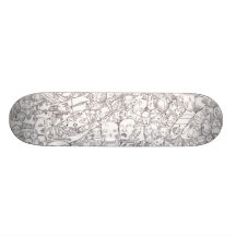 collagesold bedruckte skateboarddecks