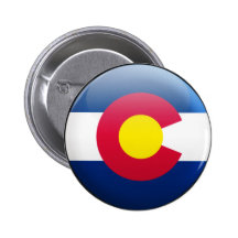 Colorado-Flagge Anstecknadelbuttons