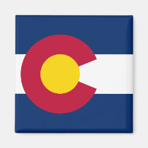 Colorado-Flagge Magnete