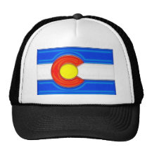 Colorado-Flagge Retrokappen