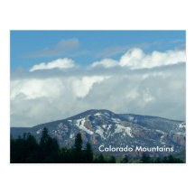 Colorado-Gebirgspostkarte
