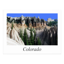 Coloradohoodoos Postkarte