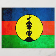 Colorful Contrast Caledonian Flag Custom Flyer