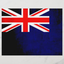 Colorful Contrast Montserratian Flag Custom Flyer