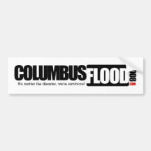 Columbus-Flut Auto Sticker