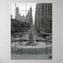Columbus-Kreis NYC/Time Warner Plakate