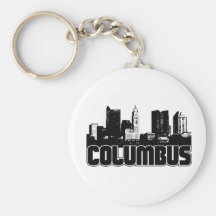 Columbus-Skyline Schlüsselanhänger