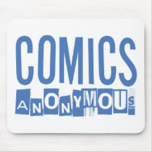 Comicen anonymes Merch Mousepads
