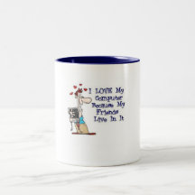 Computer Kaffee Tasse