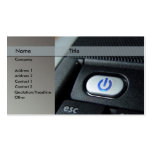 Computer/Laptop - Techniker Visitenkarten