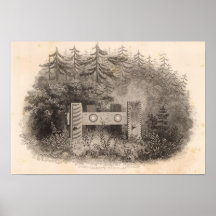Concomelys Grab, Astoria, Oregon Poster