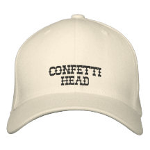 Confettikopf Bestickte Kappe