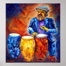 CONGA-MANN POSTERDRUCKE