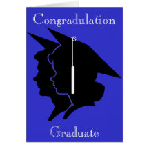 Congradulations graduierte Karte (Unisex)