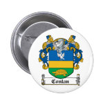 Conlan Familienwappen Anstecknadelbuttons
