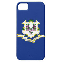 Connecticut-Staats-Flagge iPhone 5 Cover