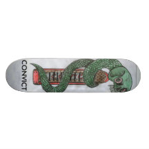 Convict-Logo-Plattform Skateboarddeck