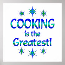 Cooking is the Greatest poster