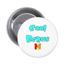 Coole Bohnen Anstecknadelbuttons