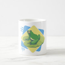 Coole Frosch-Becher Tee Tasse