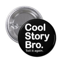 Coole Geschichte Bro. Knopf Button