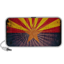 Coole Grunge-Arizona-Flagge iPod Speaker