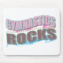 Coole gymnastische Geschenk-Gymnastik-Felsen Mousepad
