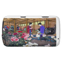Coole japanische orientalische Blumengarten-Leutes Samsung Galaxy Nexus Hüllen