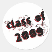 Coole Klasse von 2009 Hemden u. von Geschenken Runder Sticker