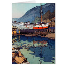 Coole orientalische Dockkunst Japaner Yoshidas Kin Karten