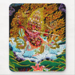 Coole orientalische tibetanische thangka Gott-Täto Mauspads