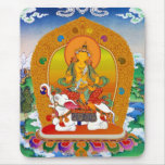Coole orientalische tibetanische thangka Gott-Täto Mauspad