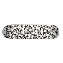 coole Schädel Personalisiertes Skateboard