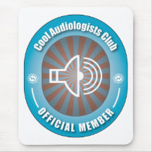 Cooler Audiologe-Verein Mousepad
