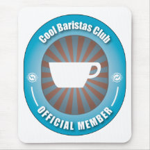 Cooler Baristas Verein Mousepad