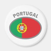 Cooler Flaggen-Entwurf Portugals! Kühlschrankmagnet