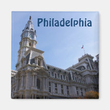 Cooler Fotografiemagnet Philadelphias Kühlschrankmagnet