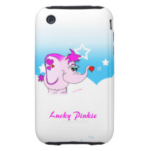 Cooler glücklicher Pinkie danken Ihnen iPhone 3 Fa iPhone 3 Tough Etuis