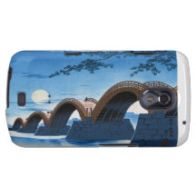 Cooler japanischer großer Brücke waterscape Nachtm Galaxy Nexus Hüllen