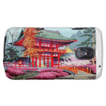 Cooler japanischer roter Tempel-Frühling Asano Tak Samsung Galaxy Nexus Hülle