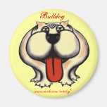 Cooler Magnet der Bulldogge Kühlschrankmagnete