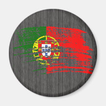 Cooler portugiesischer Flaggenentwurf Magnete