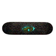 Cooler Velociraptordinosaurier Skateboardentwurf Skateboard Brett