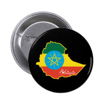 Cooles Äthiopien Button