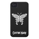 Cooles einfaches elegantes klassisches Schwarz-wei iPhone 4 Hülle
