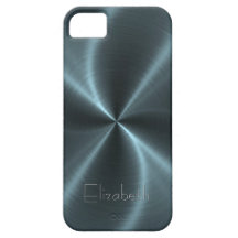 Cooles glänzendes Radialstahlmetall iPhone 5 Schutzhüllen