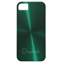 Cooles glänzendes Radialstahlmetall iPhone 5 Hülle