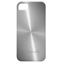 Cooles glänzendes Radialstahlmetallisches iPhone 5 Schutzhüllen
