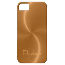 Cooles glänzendes Radialstahlmetallisches iPhone 5 Hüllen